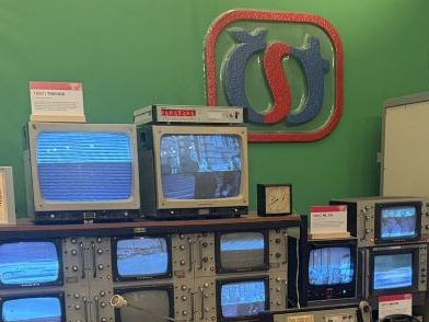 Návštěva České televize v Praze